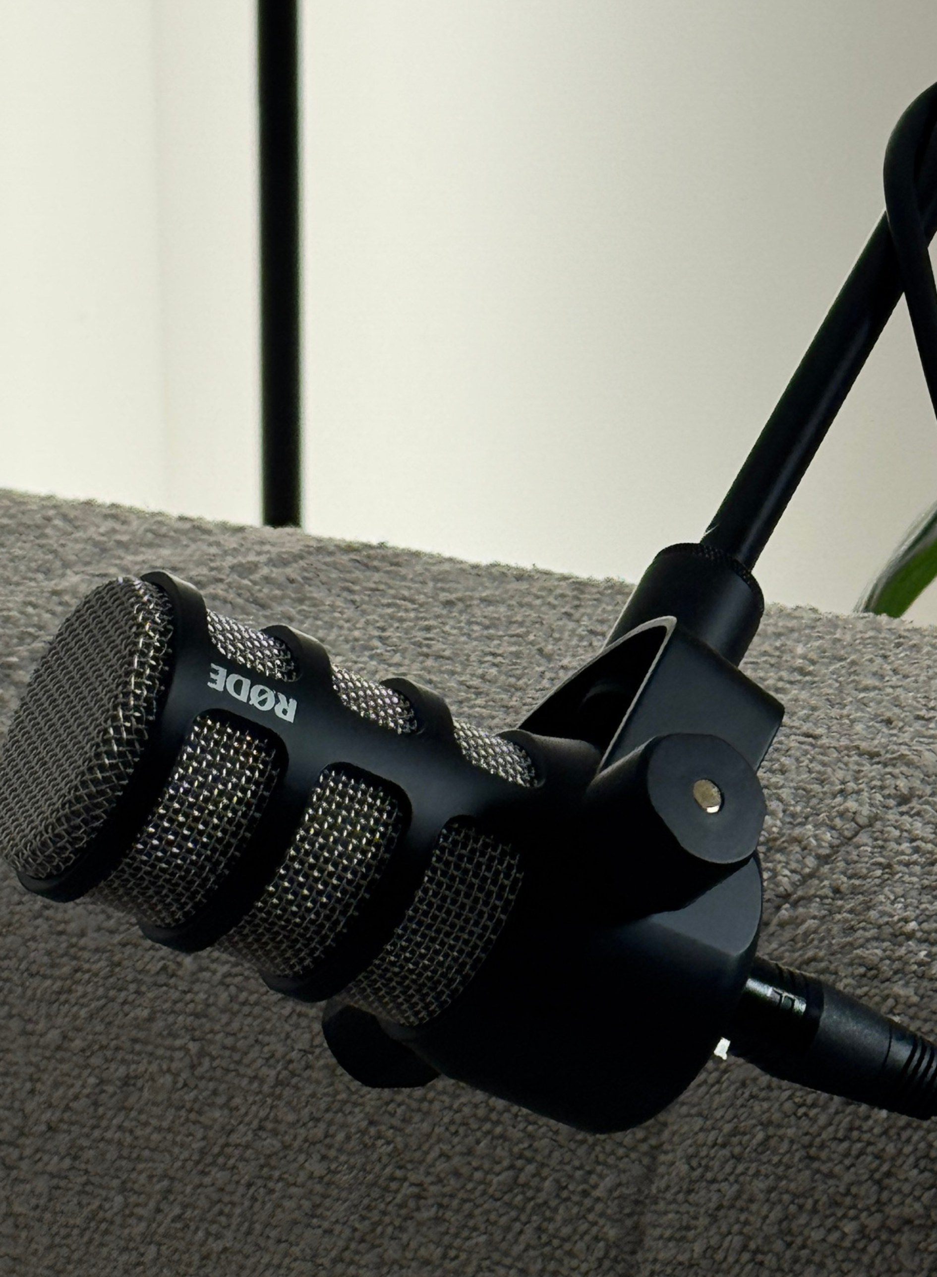 Microphone RODE broadcast professionnel